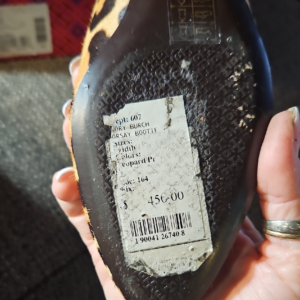 Tory Burch Leopard Print Ankle Boots - Picture 7 of 15